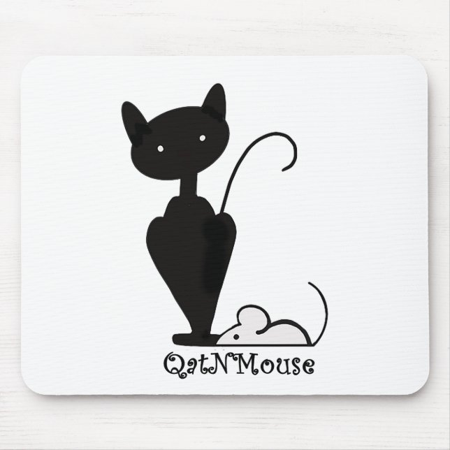 QatNMouse Logo Mousepad (Front)
