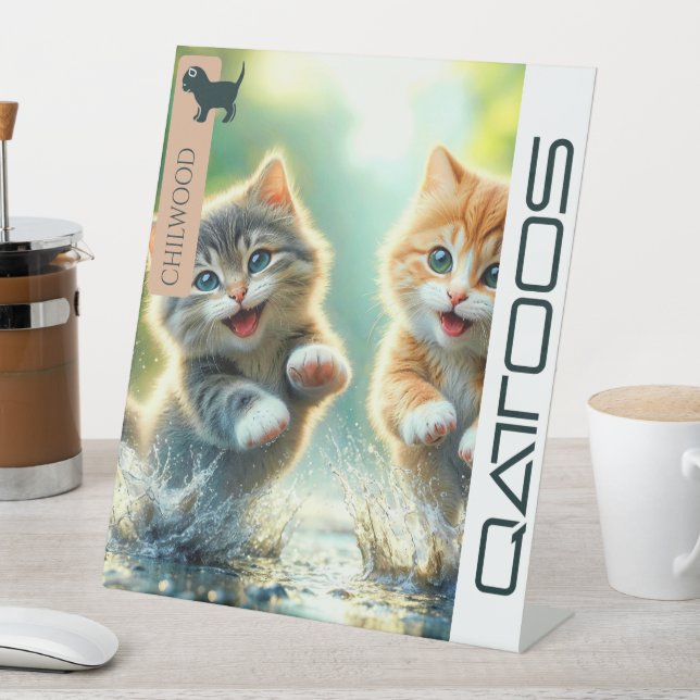 QATTOOS  PEDESTAL SIGN (In SItu)