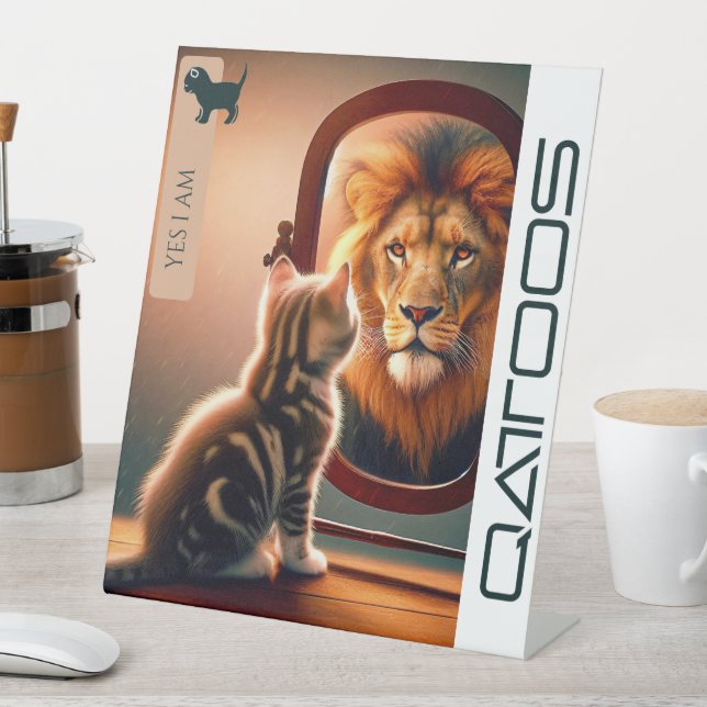 QATTOOS  PEDESTAL SIGN (In SItu)