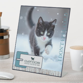 QATTOOS  PEDESTAL SIGN