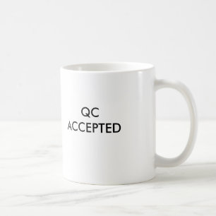 QC ACCEPTED COFFEE MUG