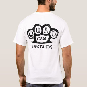 QCB Knucks (Black on White) T-Shirt