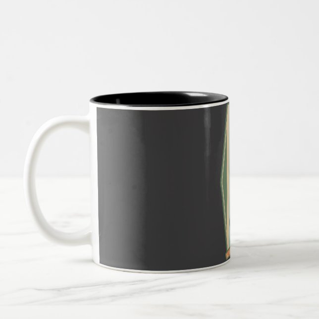 Q'enco � Cusco, Peru  Two-Tone Coffee Mug (Left)