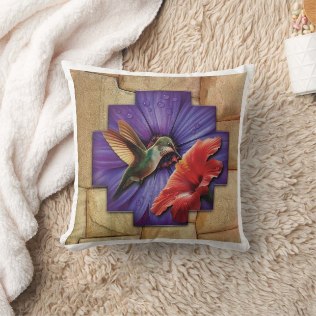 Q'enti - Throw Pillow (Blanket)