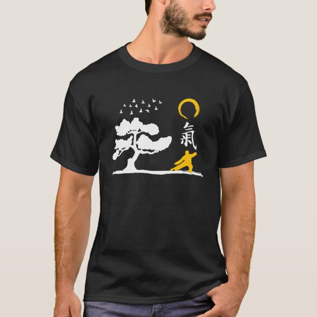 Qi Gong clothing for Tai Chi exercises with Chigon T-Shirt (Front)