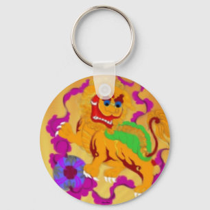 Qi Lin Keychain