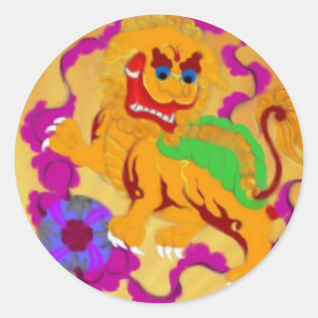 Qi Lin Sticker (Front)