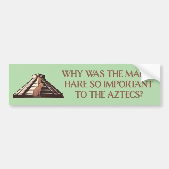 QI March Hare Bumper Sticker (Front)