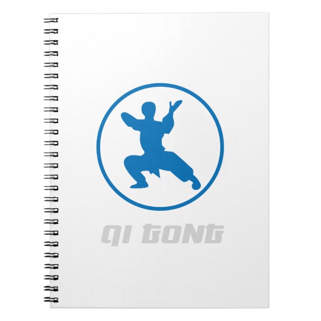 Qigong Martial Arts Design Notebook (Front)