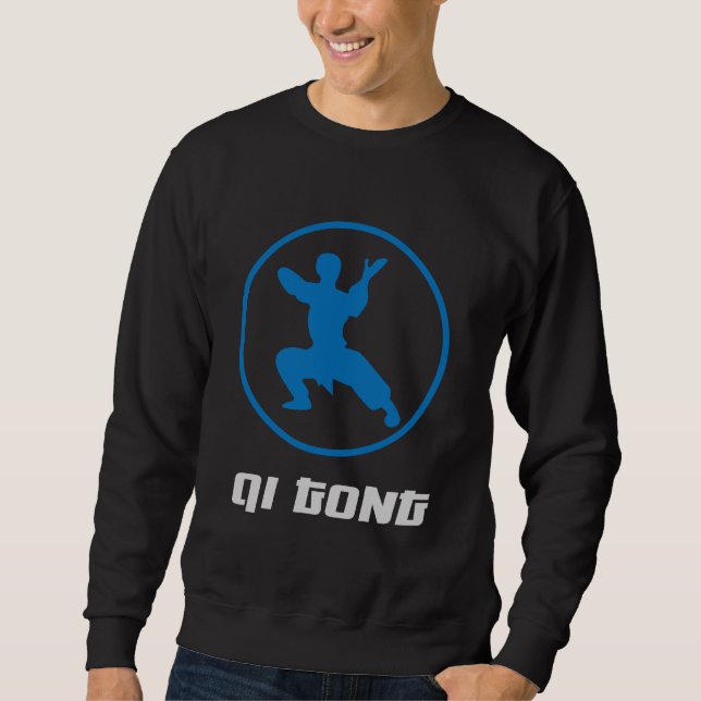 Qigong Martial Arts Design Sweatshirt (Front)