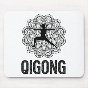 Qigong Yin Yang Martial Arts Tai Chi Yoga Meditati Mouse Mat