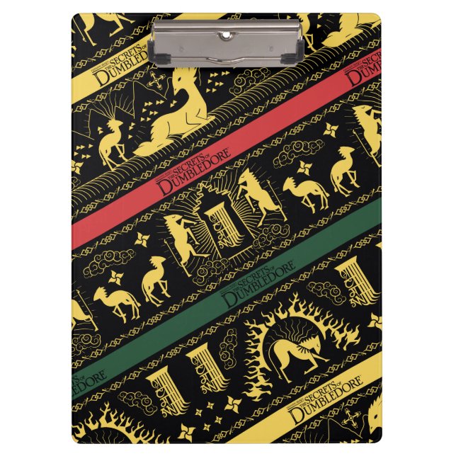 Qilin Layered Pattern Clipboard (Front)