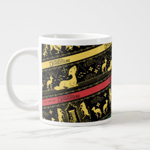 Qilin Layered Pattern Large Coffee Mug