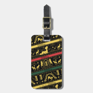 Qilin Layered Pattern Luggage Tag