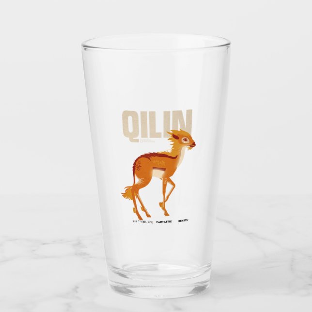 Qilin Vintage Graphic Glass (Front)