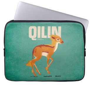 Qilin Vintage Graphic Laptop Sleeve