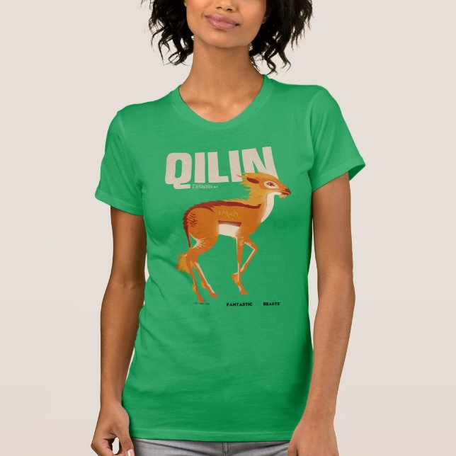 Qilin Vintage Graphic T-Shirt (Front)