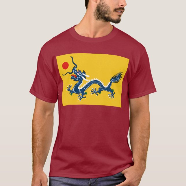 Qing Dynasty Flag T-Shirt (Front)