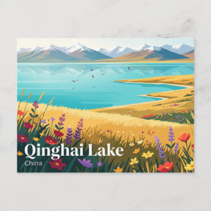 Qinghai Lake China Postcard