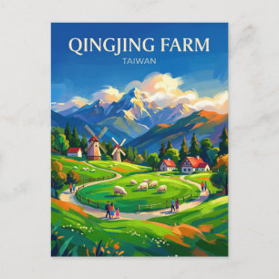 Qingjing Farm Taiwan Postcard