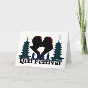 Qixi Festival  - Chinese Valentine's Day Holiday Card