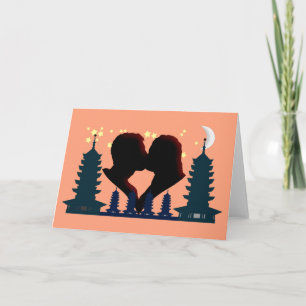 Qixi Festival - Chinese Valentine's Day Holiday Card