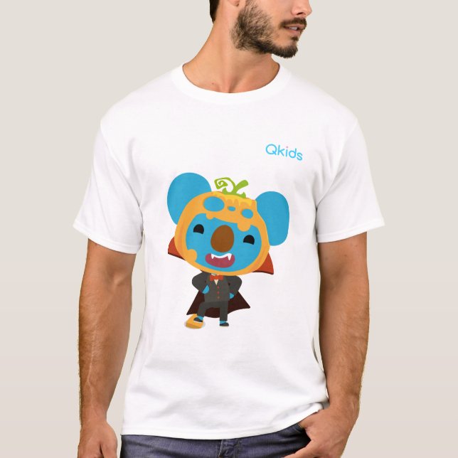 Qkids Halloween Shirt (Koby) (Front)