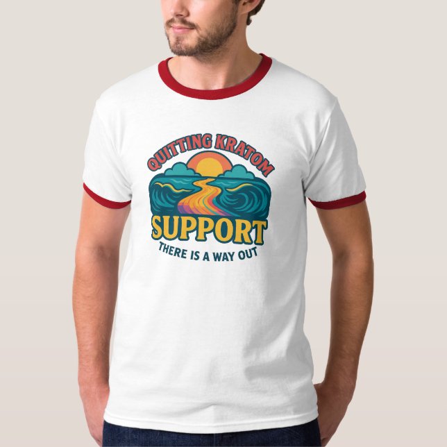 QKS Tshirt with QR code and website (Front)