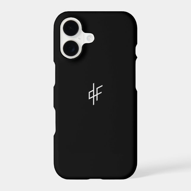 QLF PNL Minimalist & Elegant Design iPhone Case (Back)