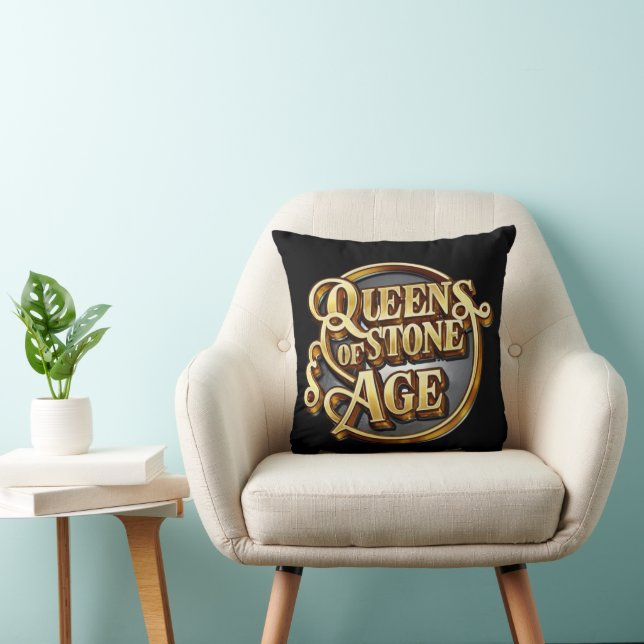 QOTSA Design Black Cushion (Chair)