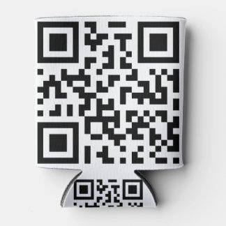 QR соde. Qr-code. Barcode Can Cooler