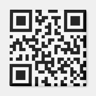 QR соde. Qr-code. Barcode Magnet