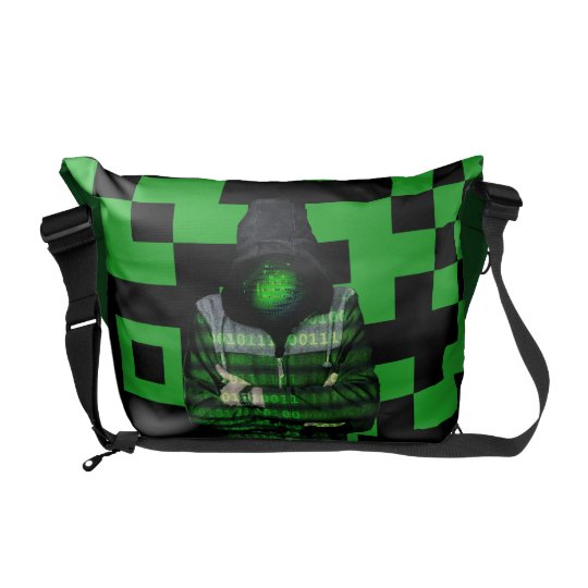 QR Binary Commuter Bag