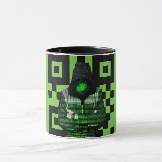 QR Binary Mug