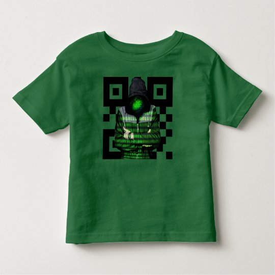 QR Binary Toddler T-Shirt
