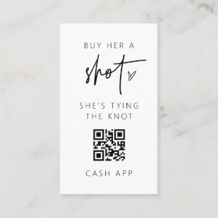 QR Code Bachelorette Party Drink Scan Card Game