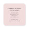 QR Code | Blush Pink Modern Professional