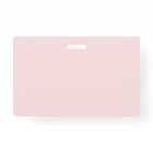 QR Code Blush Pink Photo Business Card