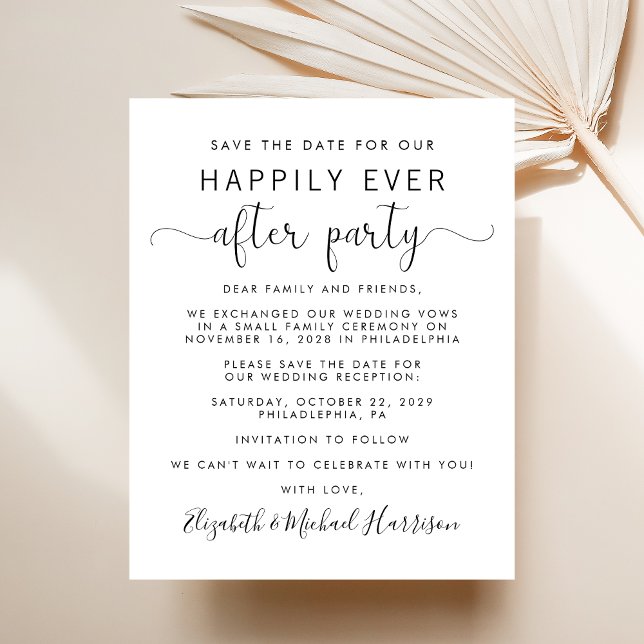 QR Code Budget Wedding Reception Save the Date (Creator Uploaded)