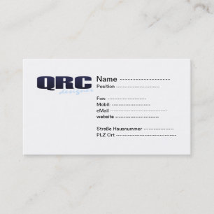 QR Code Business Cards