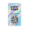 QR Code Business Logo | Black Holographic Modern