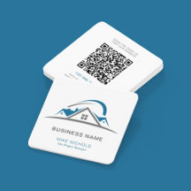 QR Code Business Logo Connect With Us Real Estate