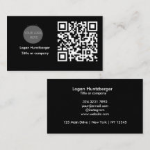 QR Code Business Logo | Minimalis