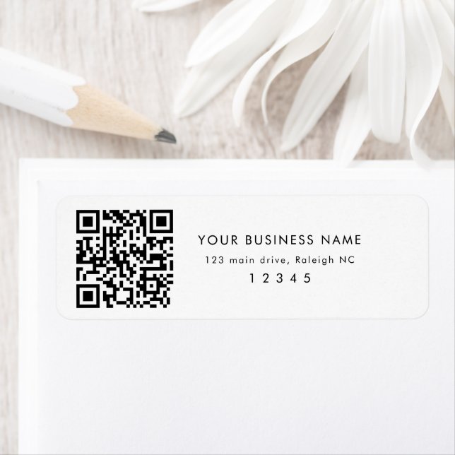 QR Code  Business Name Return Address (Insitu)