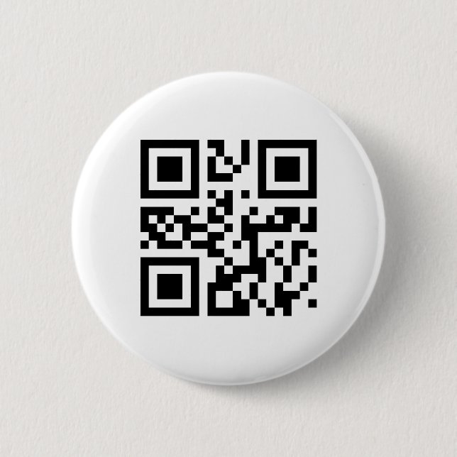 QR Code Button Template (Front)