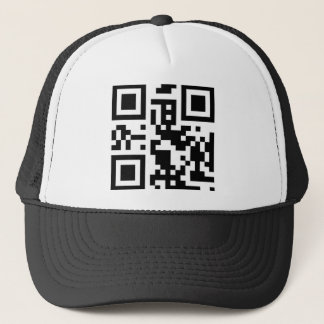 QR code "call me" cap