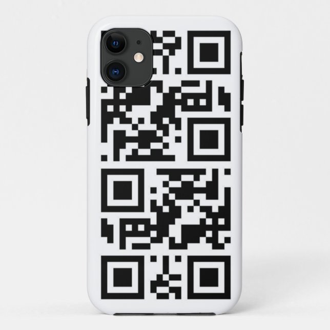 QR code "call me" iphone 5 Case-Mate iPhone Case (Back)