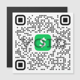 QR Code Cash App Magnet