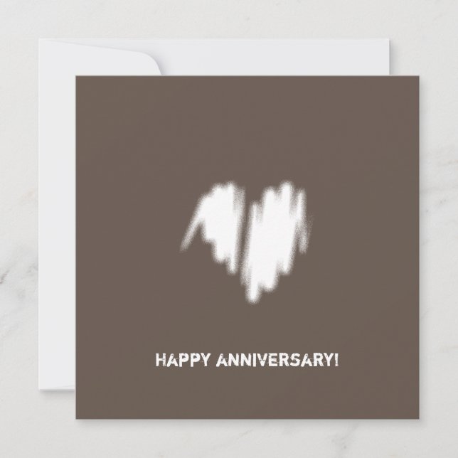 QR Code Clean Monochrome Modern Vibe Card (Front)