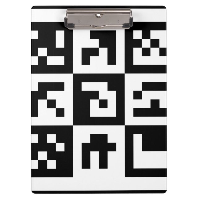 qr code clipboard (Front)